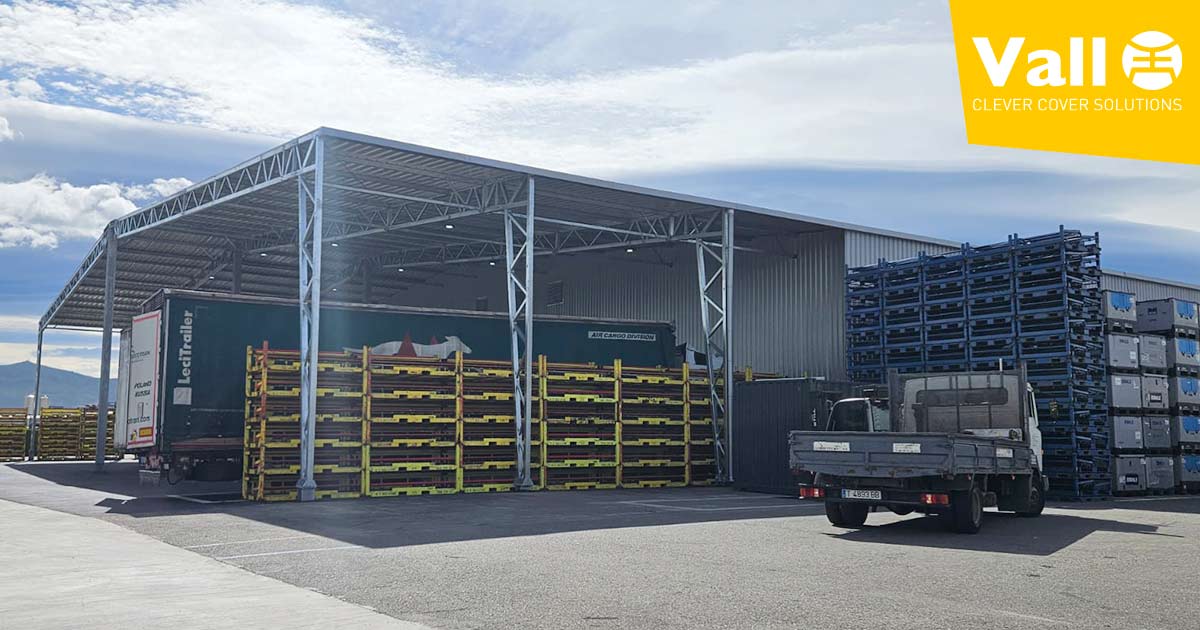 Bâtiments préfabriqués en acier ou en aluminium pour la logistique interne